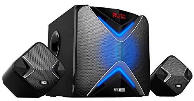 Altec Lansing Al-2.1-01 50 Watt 2.1 Channel Wireless Bluetooth Multimedia Speaker (Black)