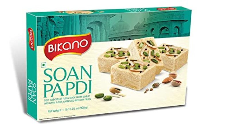 Bikano Soan Papdi, Milk, 900G