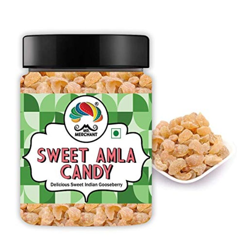 Mr. Merchant Dry Sweet Amla Candy (Indian Gooseberry) (300G)