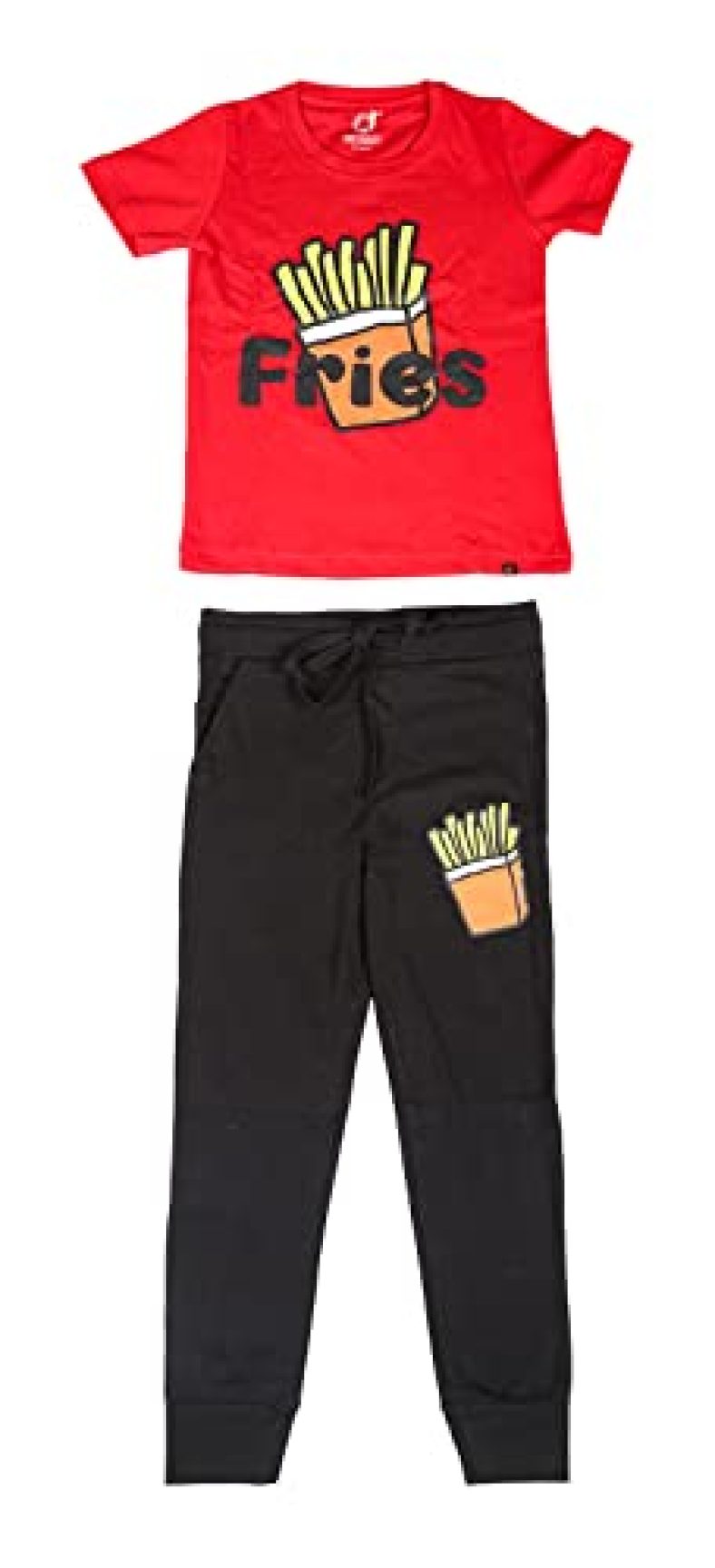 Dressosity Boys’ Cotton Nightwear/Loungewear Set (Sc_Kbs-09-Red-2-3Y, Red, 2-3 Years)