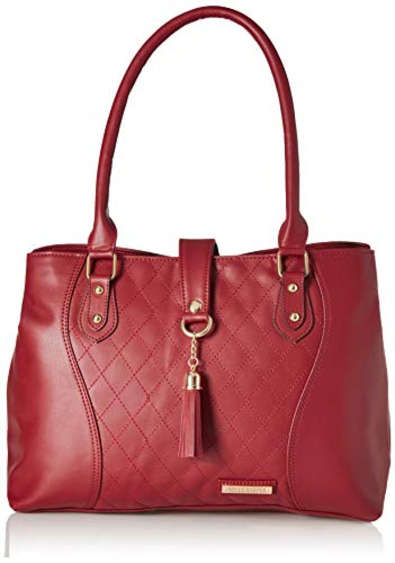 Nelle Harper Women’S Shoulder Bag (Maroon)