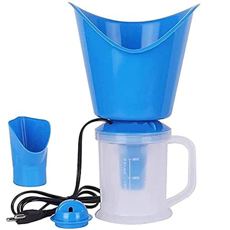 Goldwide Face, Nose, And Cough Steamer 3 In 1 Plastic Steam Vaporizer, Nozzle Inhaler, Facial Sauna, And Facial Steamer Machine For Adults And Kids