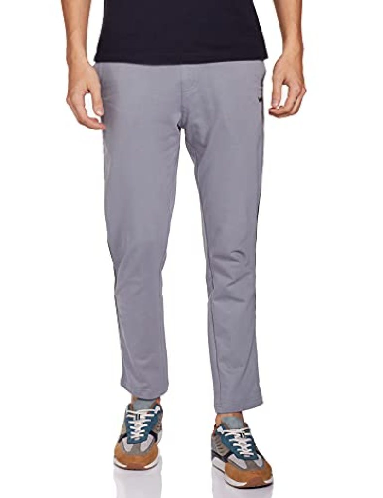 Lawman Pg3 Men’S Regular Track Pants (Law-Lp-102-Ct_Dark Grey_S)