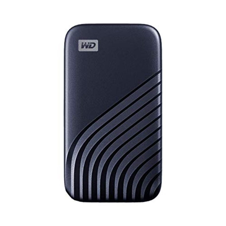 Western Digital My Passport Ssd 500Gb, Midnight Blue, 1050Mbs Read, 1000Mbs Write, For Pc And Mac