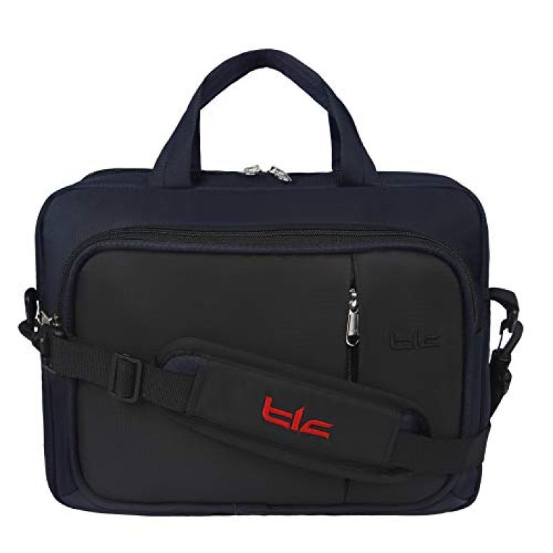 Tlc Mu 3-10 L Office Laptop Sling Messenger Portfolio Bag With Adjustable Strap -Tlcmu3O (Blue)