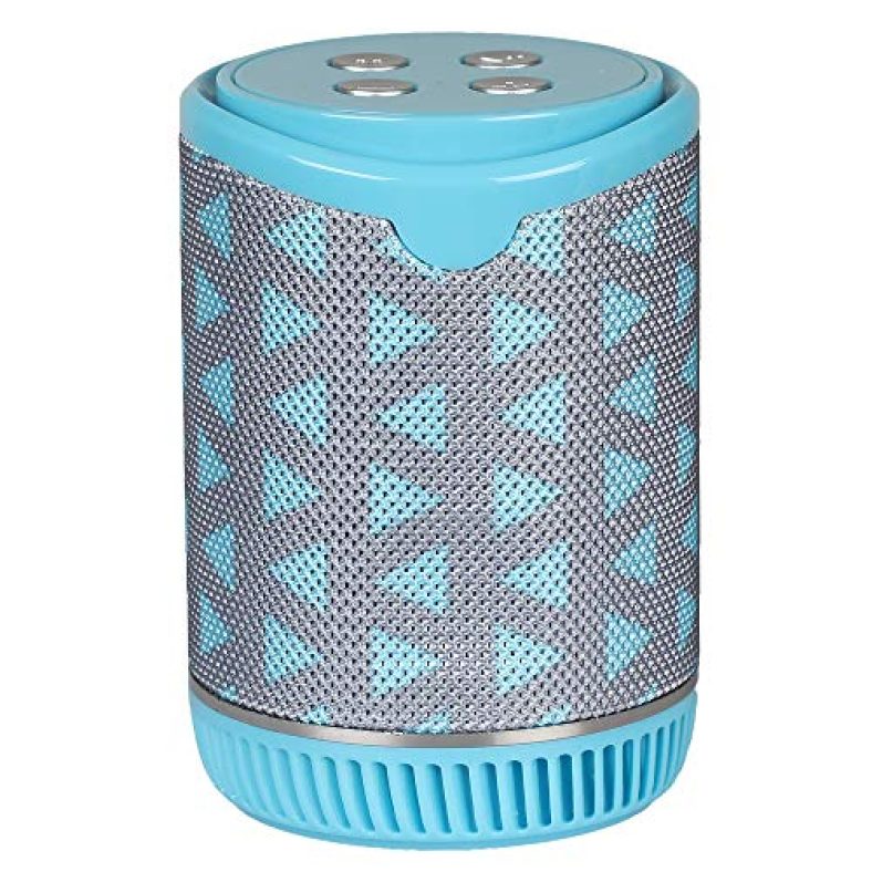 Roxo Tg 528 Wireless Bluetooth Speaker,Tws Support,Usb And Memory Card Support (Grey Blue)