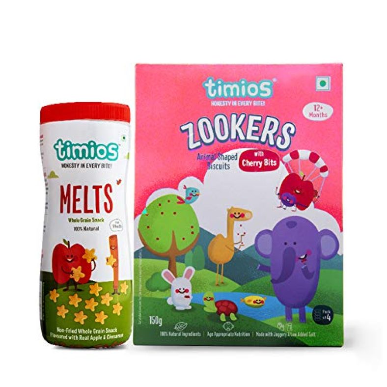 Timios Apple & Cinnamon Melts – Cherry Bits Zookers | Combo Pack Of 2