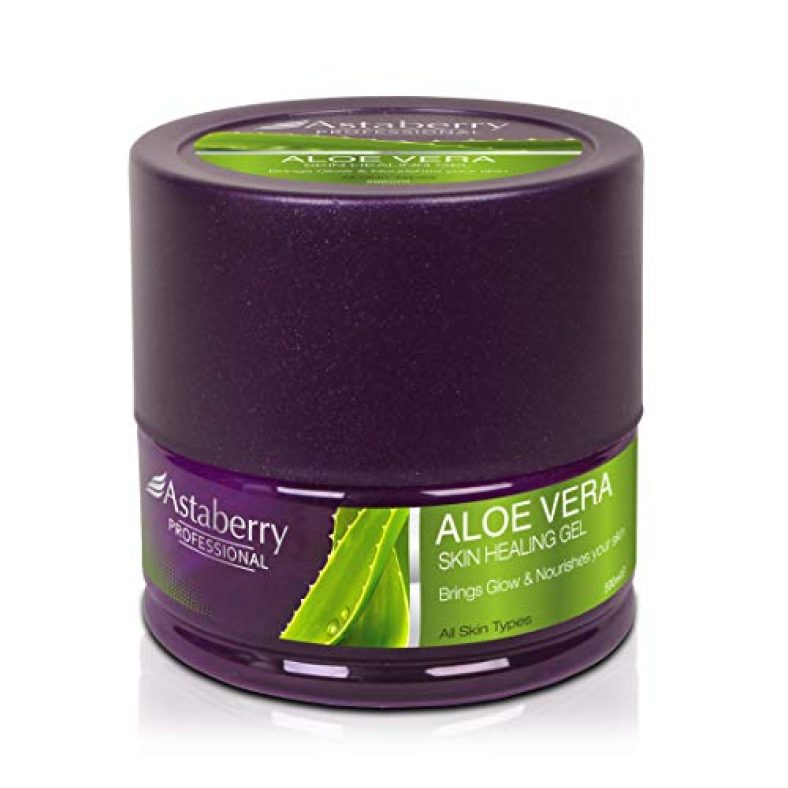 Astaberry Professional Aleovera Skin Healing Gel All Skin Types, 500 G