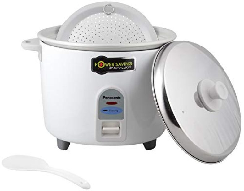 (Renewed) Panasonic Sr-Wa18-E 4.4-Litre Automatic Rice Cooker (White)