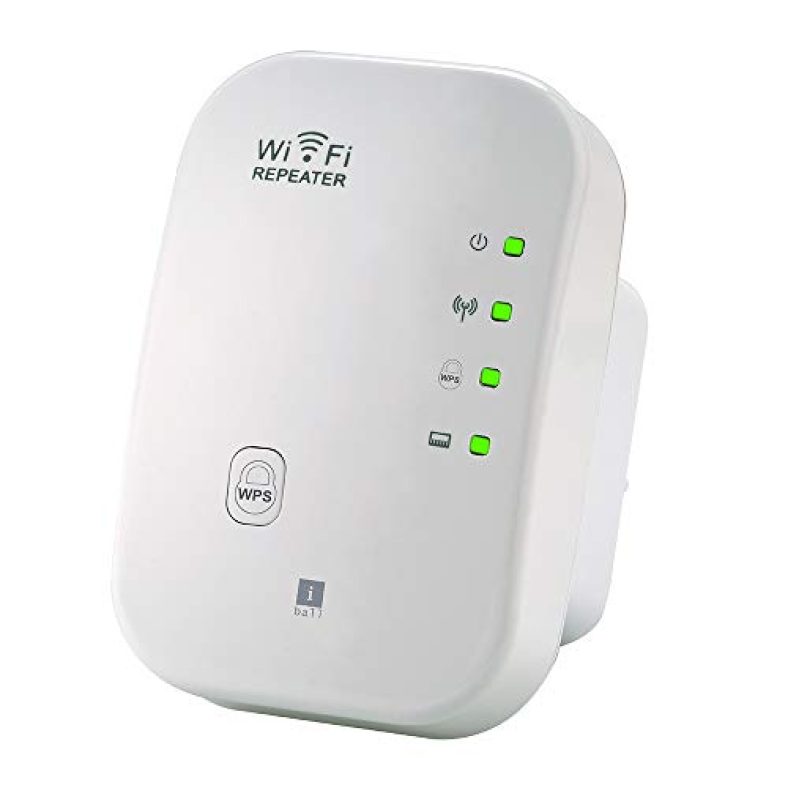 Iball 300M Wi-Fi Range Extender/Access Point/Wireless Repeater/Signal Booster, White- Ib-Wrr312N