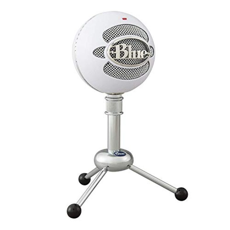 (Renewed) Blue Microphones Snowball-Mw Usb Microphone, Textured White