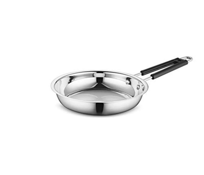 Profusion Stainless Steel Fry Pan- (Silver, 1 Pc- Capacity- 1.7 Litre)