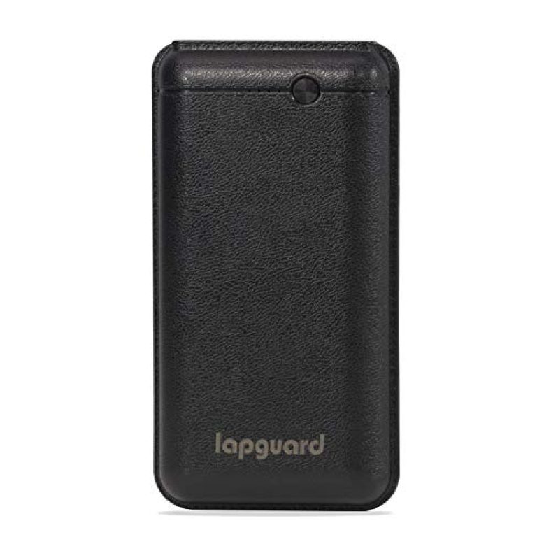 Lapguard 20000Mah Li-Polymer Power Bank (Black), Usb Type C And Micro Usb Ports | 10W Fast Charging