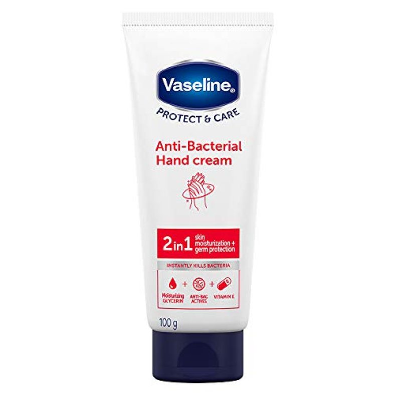 Vaseline Anti-Bacterial Hand Cream, 100 G