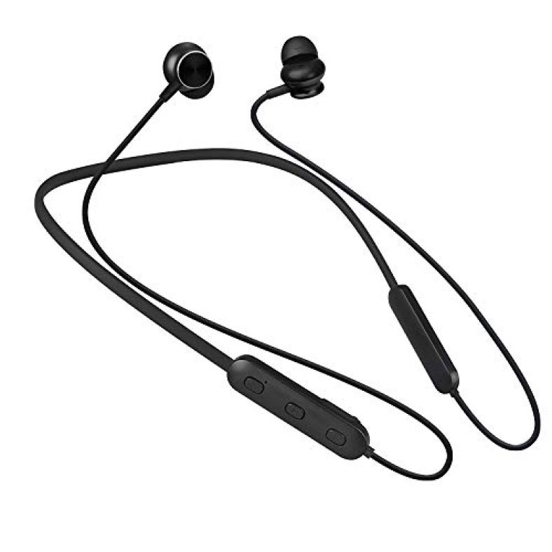 Zebronics Zeb-Slinger In Ear Wireless Neckband Earphone Supporting Bluetooth 5.0, Up To 12 Hours Playback, Voice Assistant, For All Iphones/Smartphones/Tablets (Black)