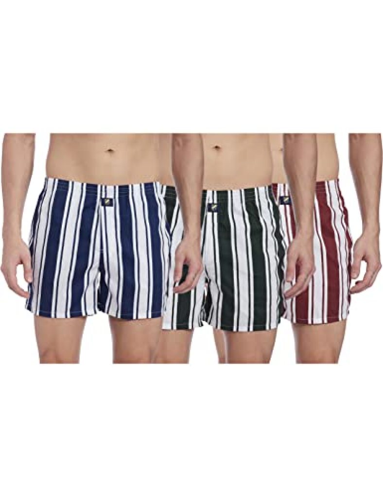 Amazon Brand – House & Shields Men’S Men’S Regular Printed Boxers Shorts (H&Sfsccbxpo3-13_Ny+Ma+Bk_M)