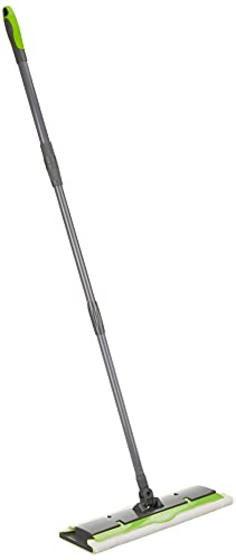 Amazon Brand – Presto! Microfibre Flat Mop With Clip-In Cloth Refill For Wet And Dry Floor Cleaning, (Multicolour, Prejeyorp20012)