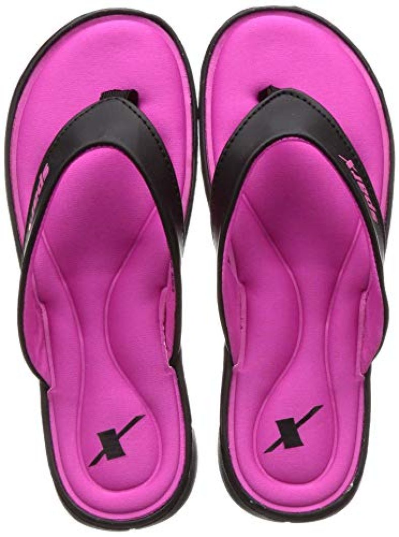 Sparx Women’S Sfl-2049 Pink Black Slipper-4 Uk (Sf2049Lpkbk0004)