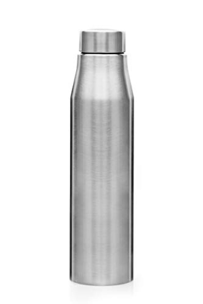 Signoraware Hunt Single Walled Stainless Steel Fridge Water Bottle, 920 Ml, Silver, 1 Piece