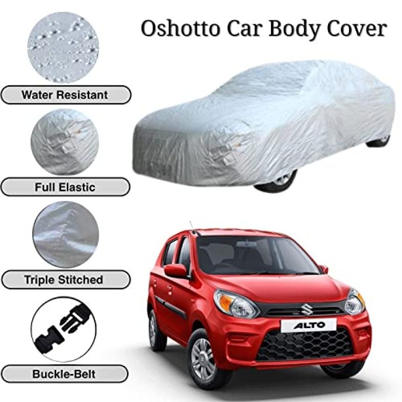 Oshotto (Technology From Taiwan) Silvertech Car Body Cover For Maruti-800