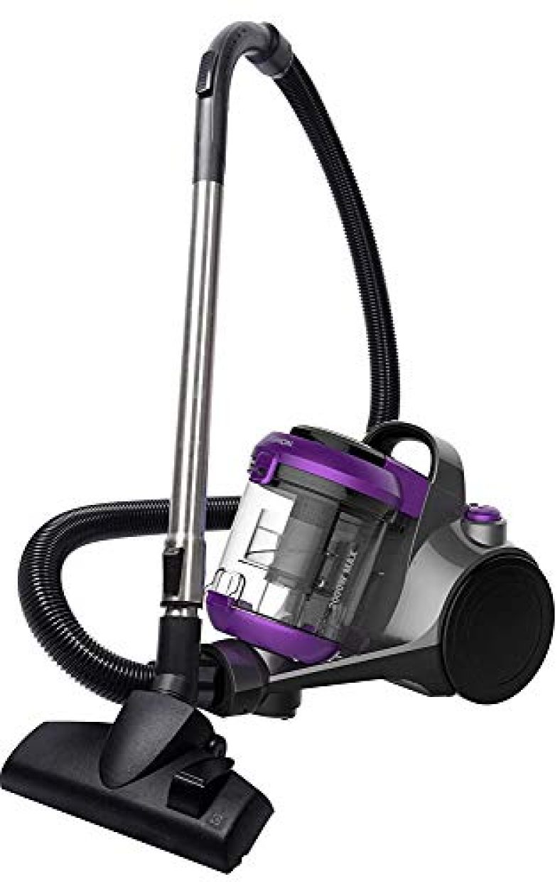 (Renewed) Osmon- Os 2000Bl, 2000 Watts Bagless Cyclonic Vacuum Cleaner With Hepa Filter 2020 Model (Purple & Black)