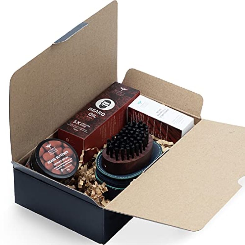 Bombay Shaving Company | Gift Kit For Him | Premium Beard Grooming Kit | Beard Growth Oil, Beard Softener, Beard Shampoo And Conditioner And Beard Brush