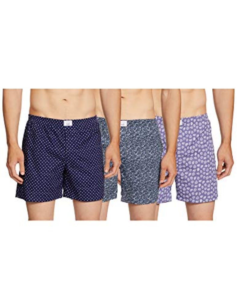 Diverse Men’S Printed Slim Fit Cotton Boxer (Combo Pack Of 3)(Dcmbscmsc14L35-400_Multicolor_S)
