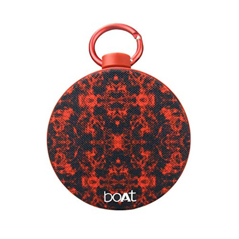 Boat Stone 260 4W Bluetooth Speaker With Upto 9 Hours Playback, Ipx5 And Carabiner(Enigma)