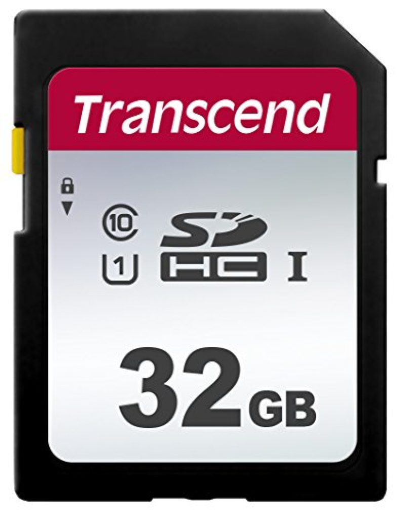 Transcend Ts32Gsdc300S 32Gb Uhs-I U1 Sd Memory Card