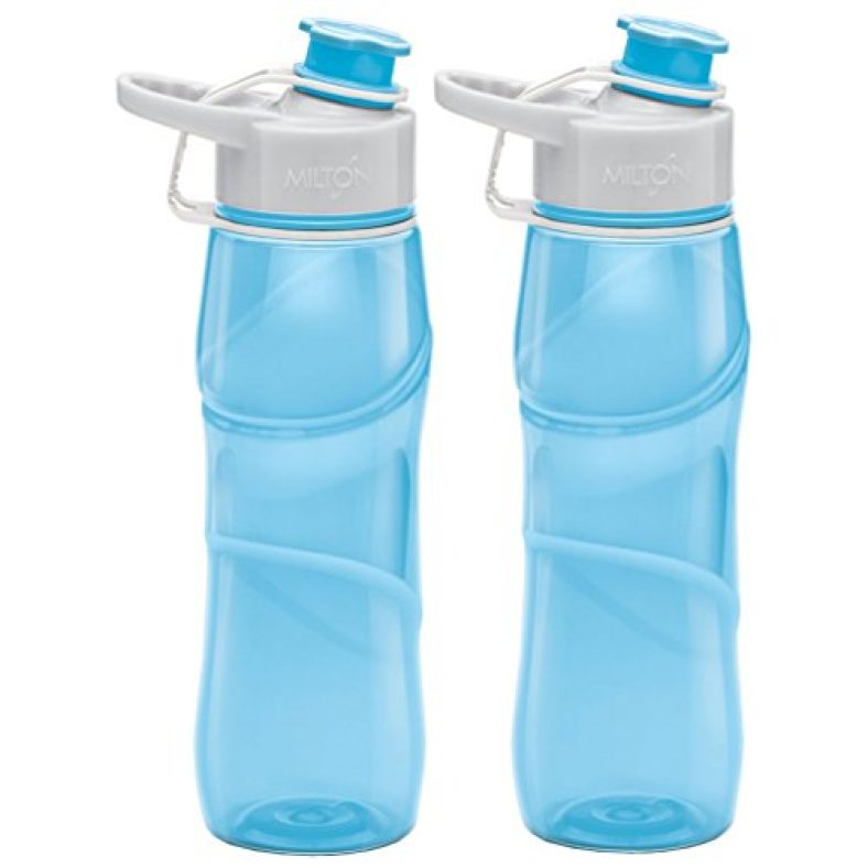 Milton Rave Unbreakable Tritan Water Bottle Set, 750 Ml, Set Of 2, Blue