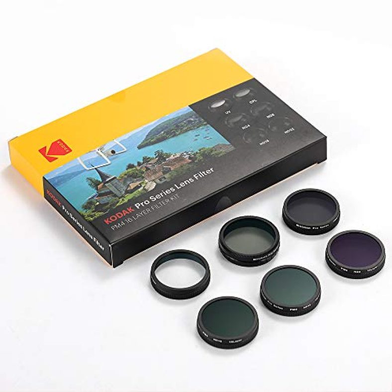 Kodak Pm4 Filter Kit For Dji Drones (Black)