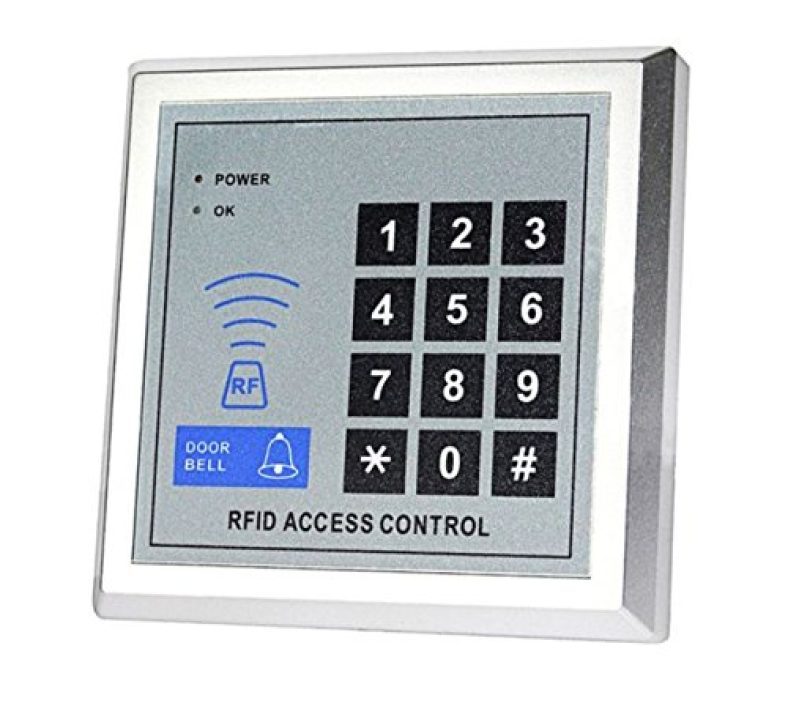 Premiumav Security Rfid Proximity Entry Door Lock Access Control System (Gray)
