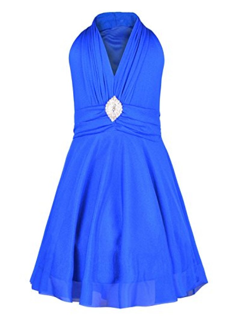 Aarika Baby Girl’S Layered Frock (C-204-Blue-14)