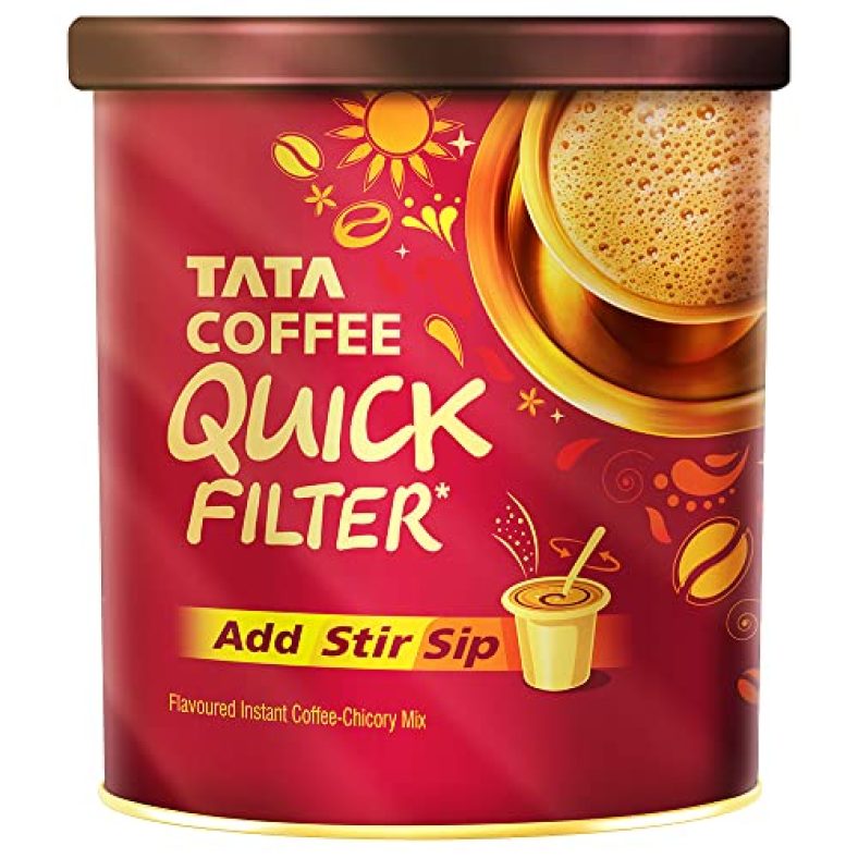 Tata Coffee Quick Filter 100G, Tin