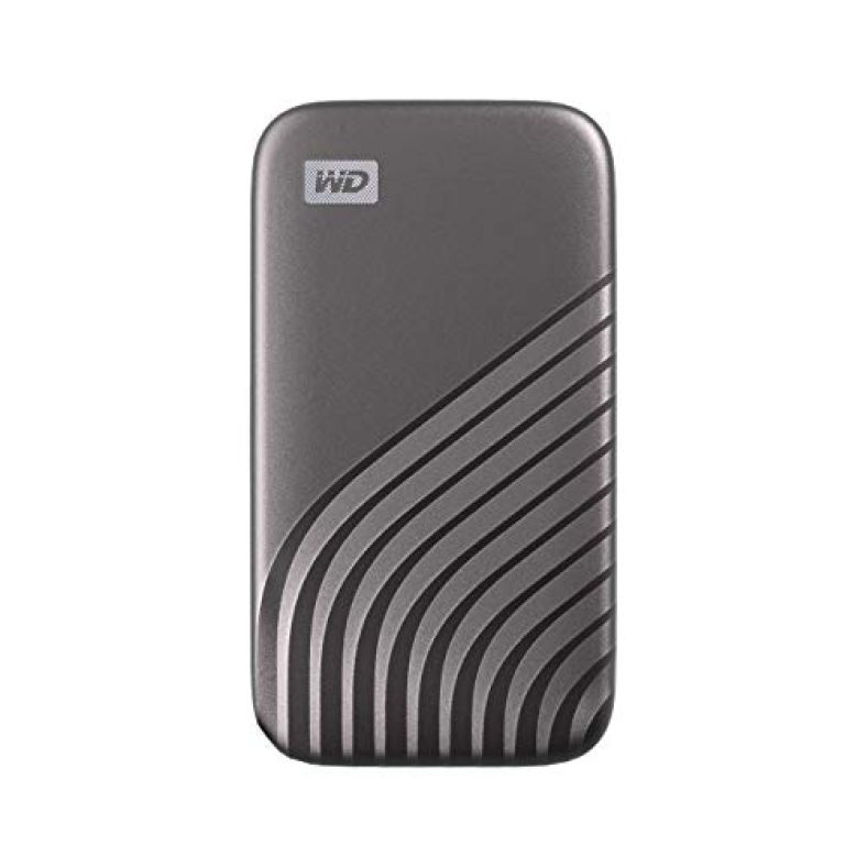 Western Digital Wd My Passport Ssd 500Gb Space Gray, 1050Mbs Read, 1000Mbs Write, For Pc & Mac, 5Y Warranty
