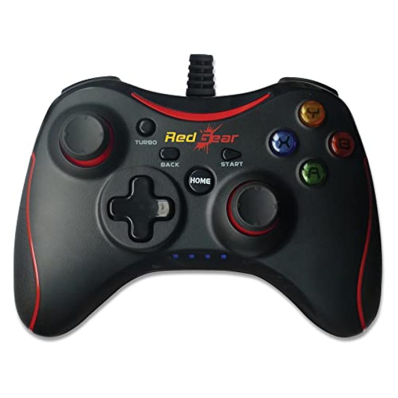 Redgear Pro Series Wired Gamepad Plug And Play Support For All Pc Games Supports Windows/8/8.1/10