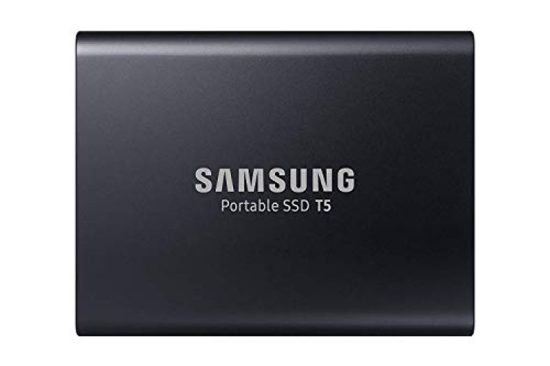 Samsung T5 1Tb Up To 540Mb/S Usb 3.1 Gen 2 (10Gbps, Type-C) External Solid State Drive (Portable Ssd) Deep Black (Mu-Pa1T0B)