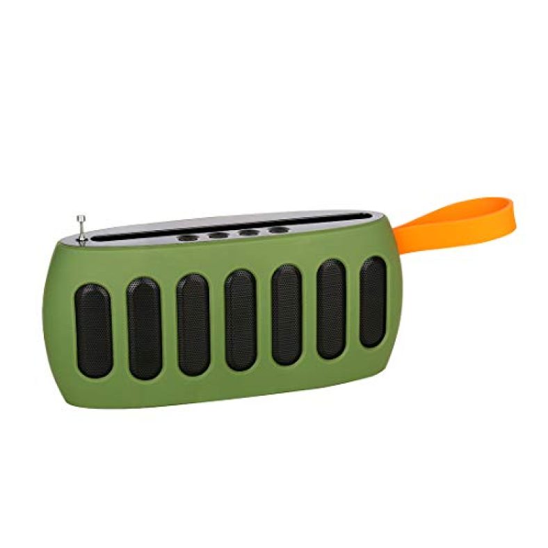 Stuffcool Chet Portable Bluetooth Speaker Tws (True Wireless Stereo) With Mic – Green