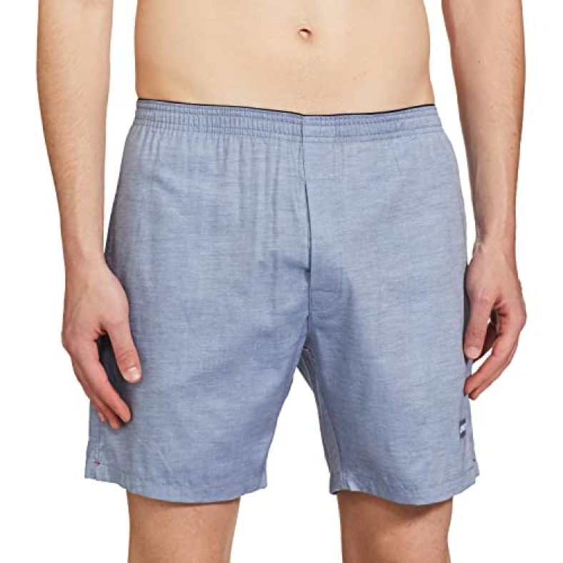 Levi’S Men’S Cotton Regular Fit Solid Boxer (Denim Melange, Xl)
