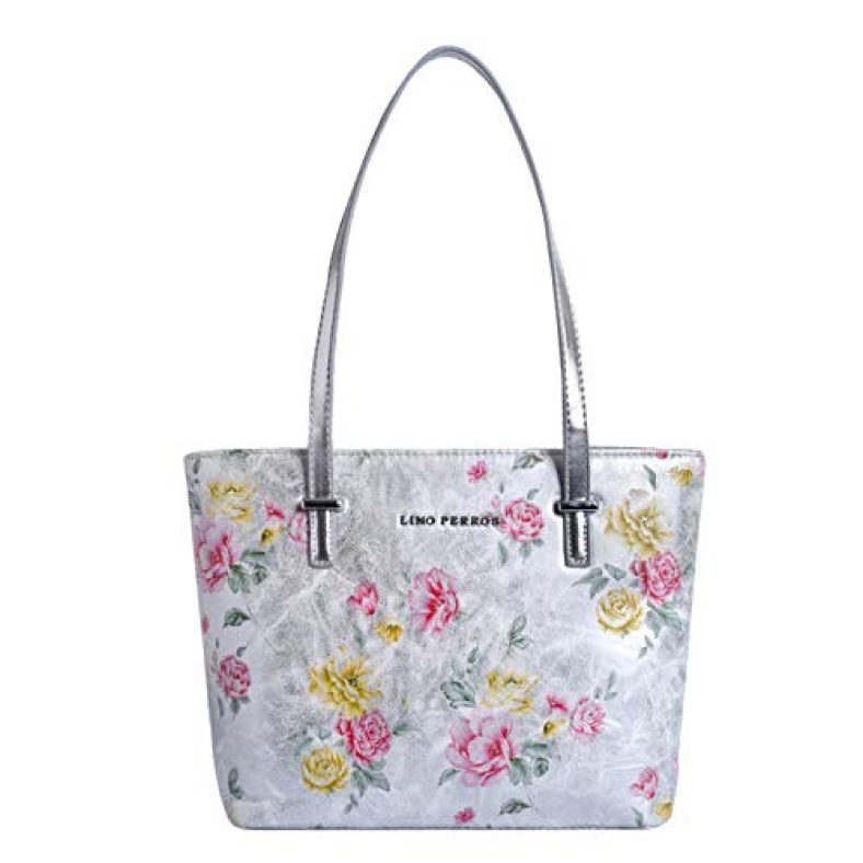 Lino Perros Multi-Colour Leatherette Tote Bag (Multi-Coloured)