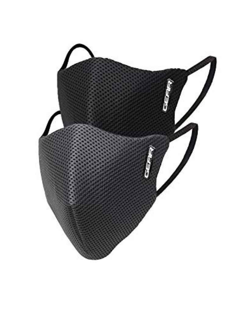 Gear Men’S Synthetic Headband (Pack Of 2) (Accoxmod02Msk041_Black Deepgrey_Adult Os)