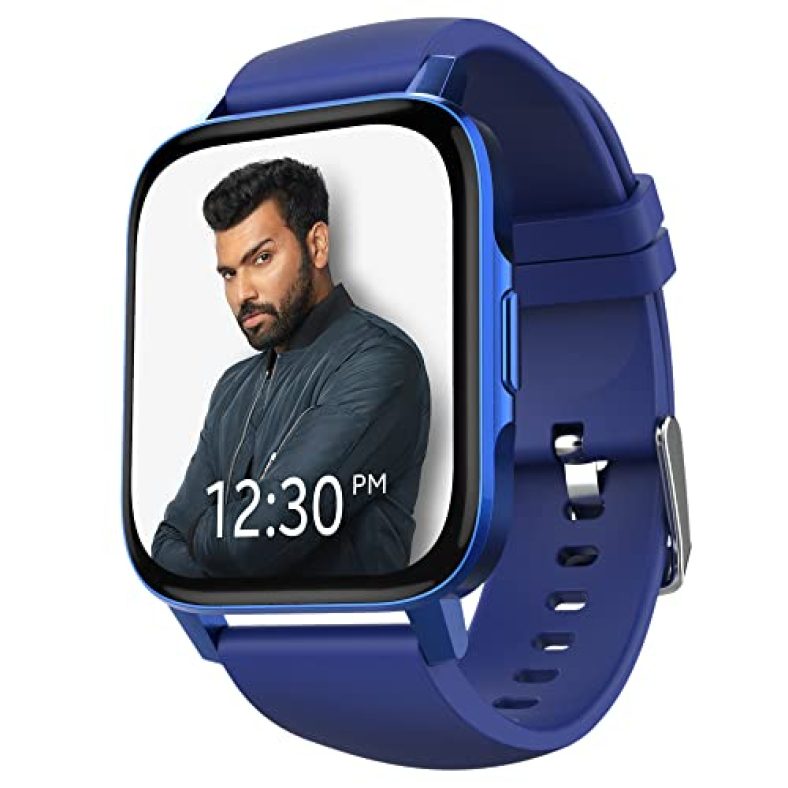 Tagg Verve Neo Smartwatch || 1.69” Large Display With 10 Days Battery Life || Real Spo2, And Real-Time Heart Rate Tracking, Ipx68 Waterproof|| Blue, Standard