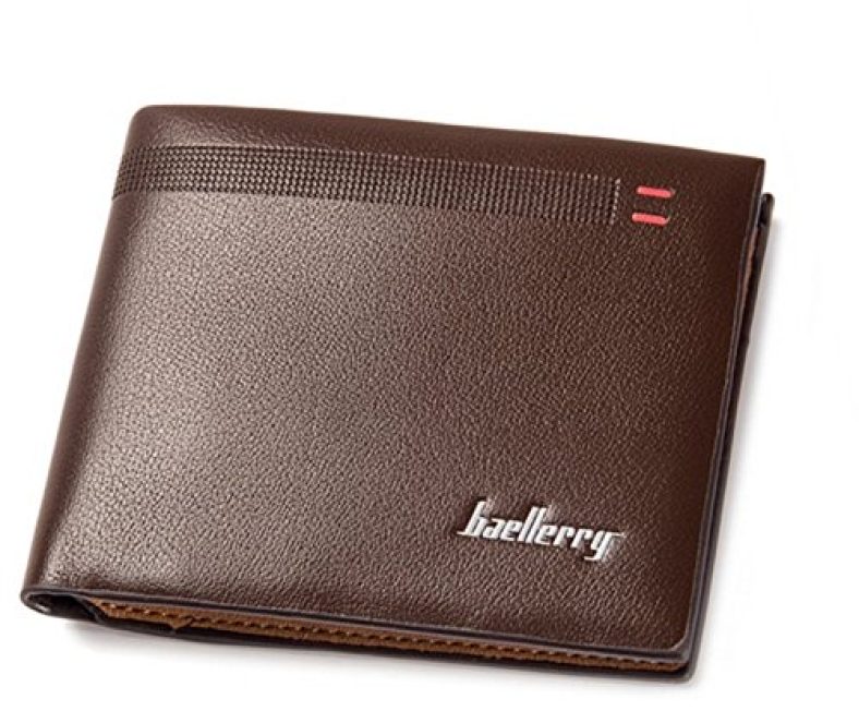 Baellerry Deep Coffee Bi-Fold Men’S Wallet