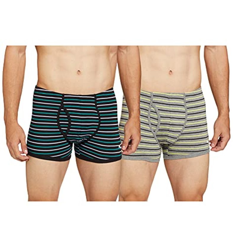 Men’S Stretch Trunk Stripe- Pack Of 2