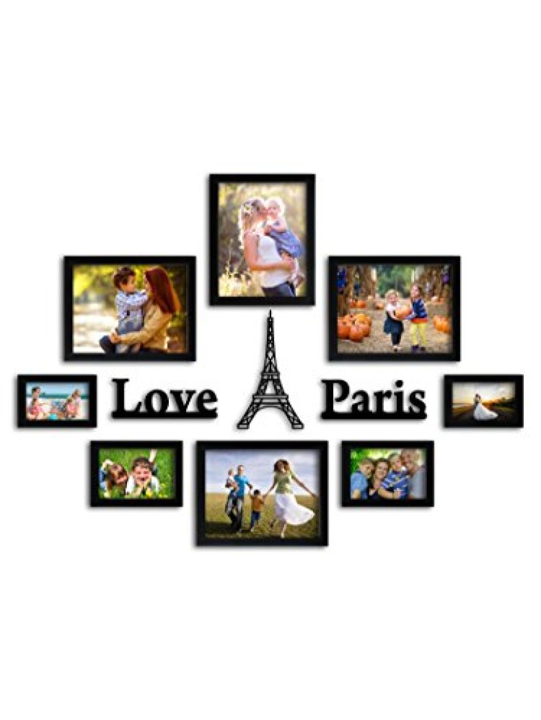 Random Photo Frame For Wall Decoration| Home And Wall Decor Framing Of Photos And Picture For Living Room, Bedroom, Home, Office Set Of 12 Individual Photo Frames (H &) (5″X7″ – 12Pcs) Black