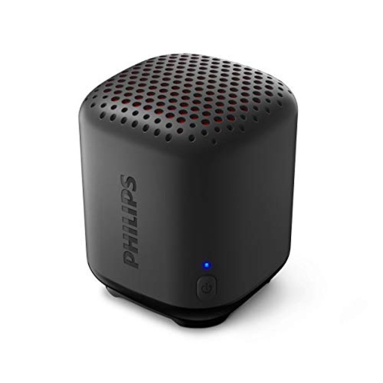 Philips Audio Tas1505 Portable Wireless Bluetooth Speaker With Anti-Slip Design, Ipx7 Water Proof, 8H Playtime & Carrying Strap (Black)