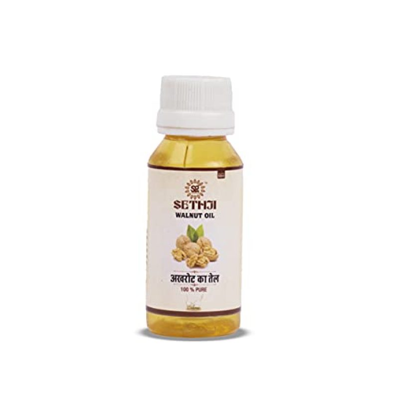 Sethji Walnut Oil For Skin And Hair A Cold Pressured Akhrot Tel Of 60 Ml