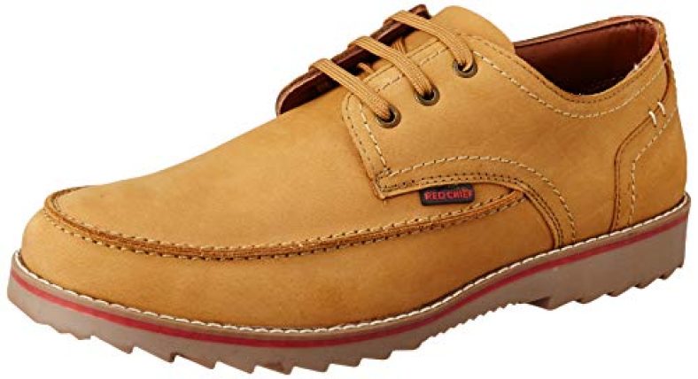 Red Chief Men Rust Leather Boat Shoes-10 Uk (44 Eu) (Rc3591 022)