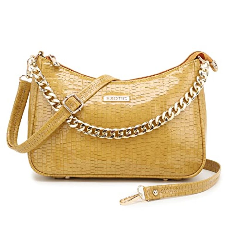Exotic Hand/Sling Bag For Girl/Women (Yellow`)