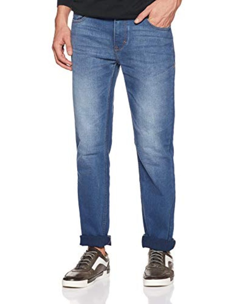 Diverse Men’S Stretch Relaxed Fit Jeans (Dvd03D2L03-1T_Indigo 3_28)